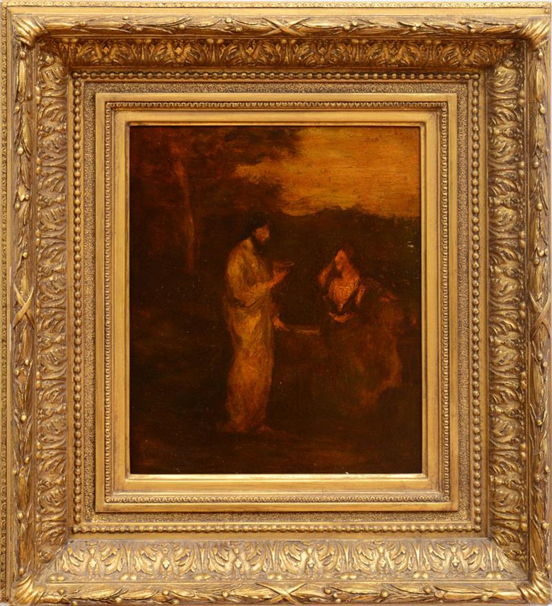 Appraisal: MANNER OF ALBERT PINKHAM RYDER - OUR LORD WITH THE