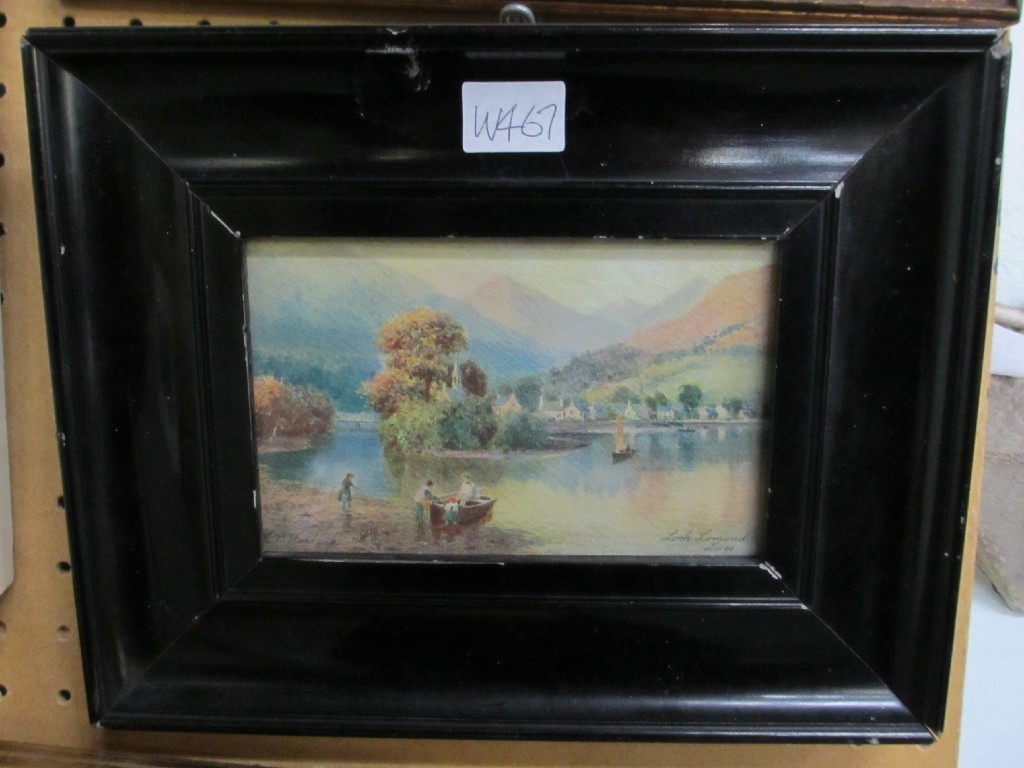 Appraisal: Varnished reproduction print 'Loch Lomond'