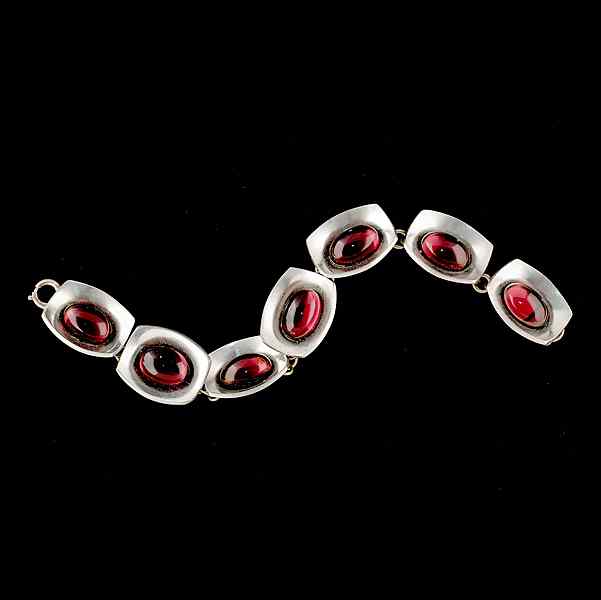 Appraisal: George Jensen Group A George Jensen bracelet all signed pieces