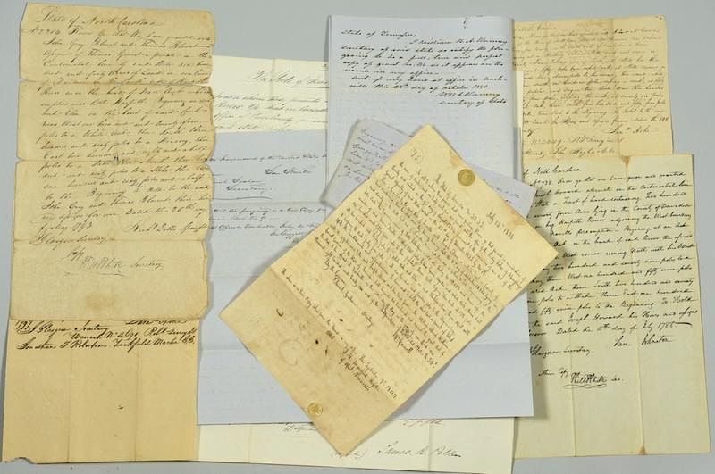 Appraisal: Copies of NC TN Land Documents - Group of land