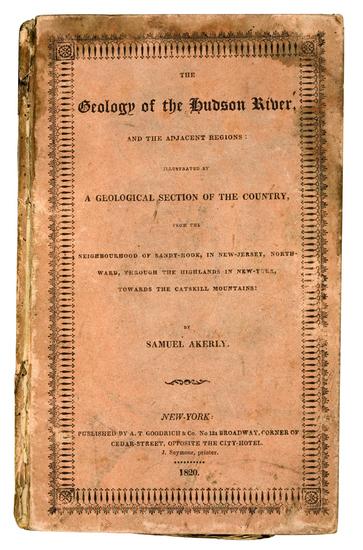 Appraisal: AKERLY Samuel - An Essay on the Geology of the