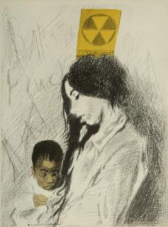 Appraisal: Raphael Soyer lithograph Raphael Soyer American - - ''Mother and