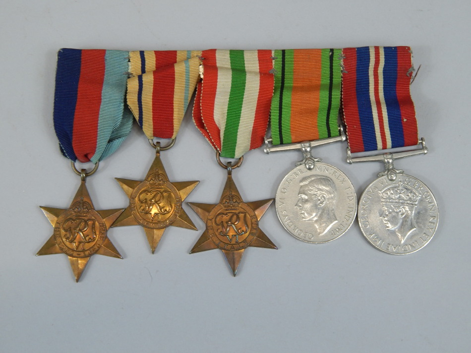 Appraisal: A collection of Second World War medals the - Star