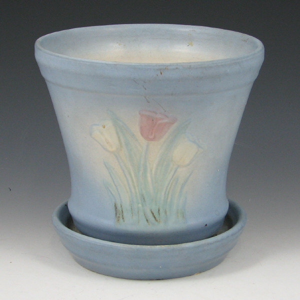 Appraisal: Hull Tulip - - Flower Pot - Mint w Label