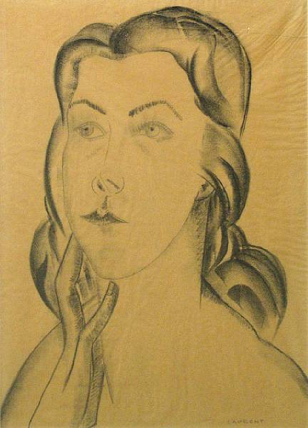 Appraisal: Robert Laurent American - Head of a girl signed 'Laurent'