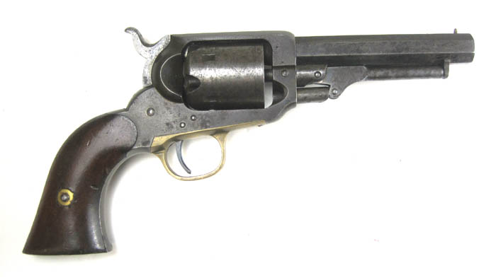 Appraisal: WHITNEY POCKET MODEL PERCUSSION REVOLVER caliber octagonal barrel five shot