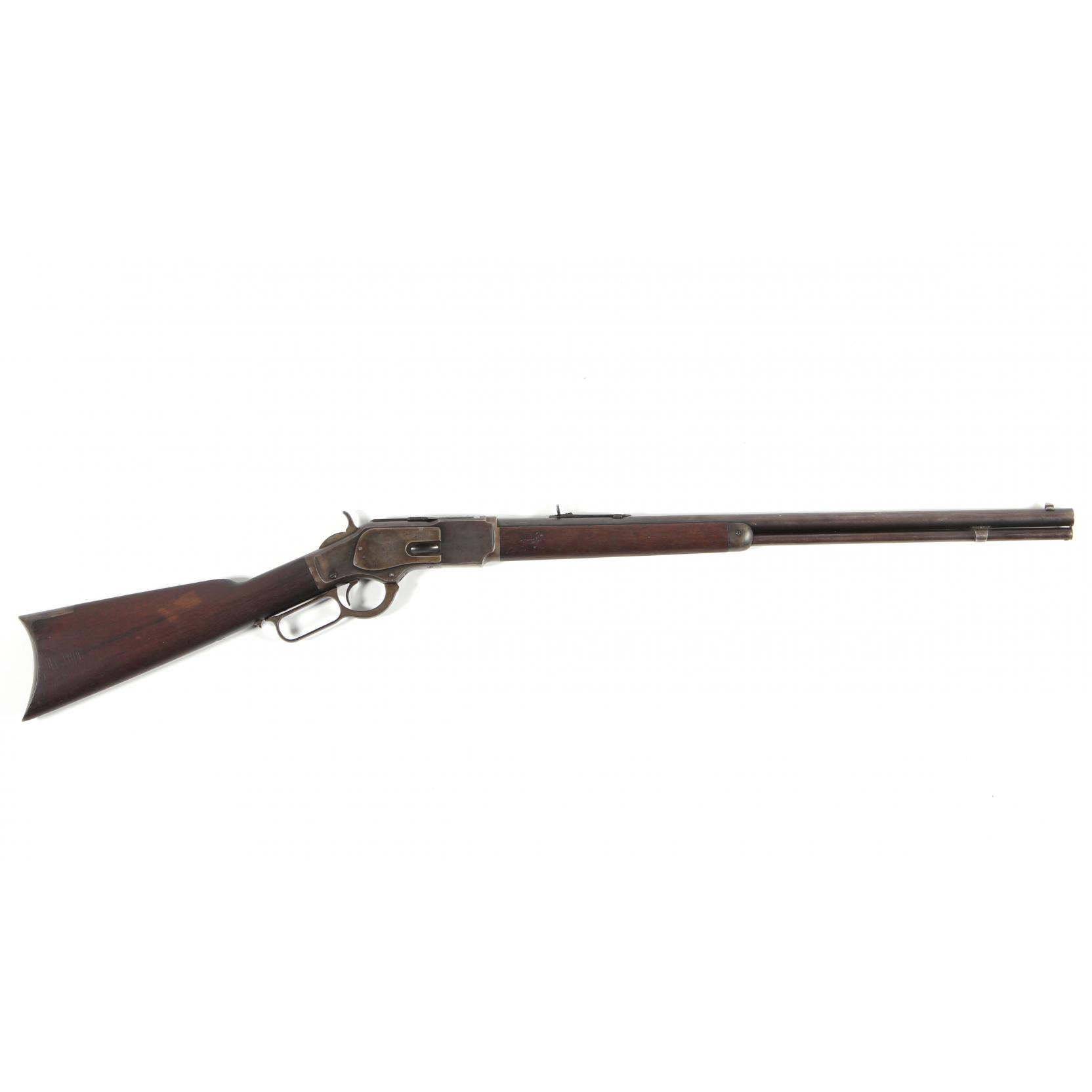 Appraisal: Winchester Third Model Rifle serial B circa caliber in round