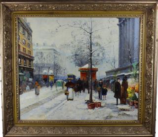 Appraisal: Attr Edouard Leon Cortes Attr Edouard Cortes - painting of