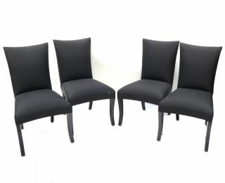 Appraisal: Four Donghia Furniture Co Side Chairs Set of four side