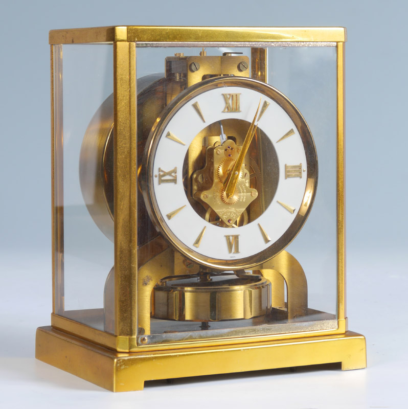 Appraisal: 'S ATMOS CLOCK WITH ORIGINAL BOX Serial number dates to