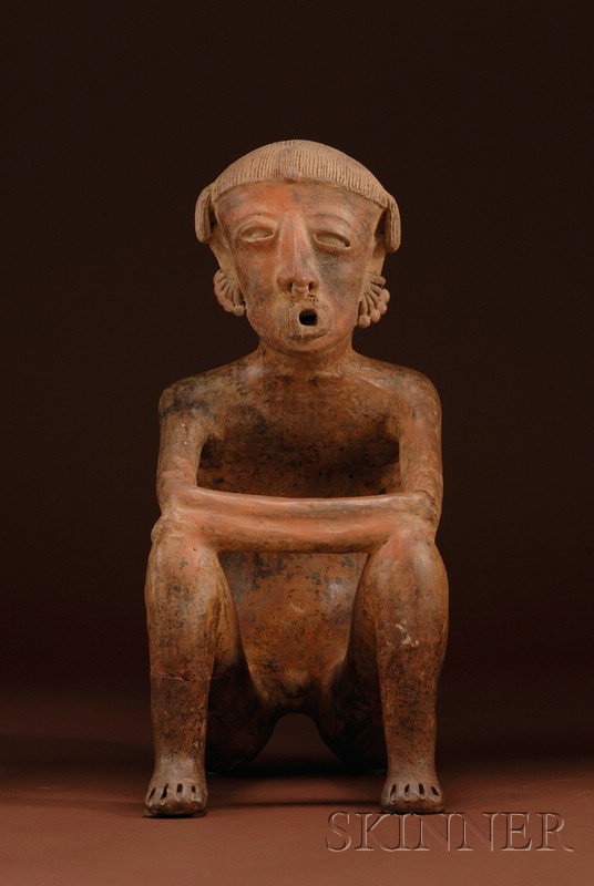 Appraisal: Pre-Columbian Pottery Figure Nayarit c B C - A D