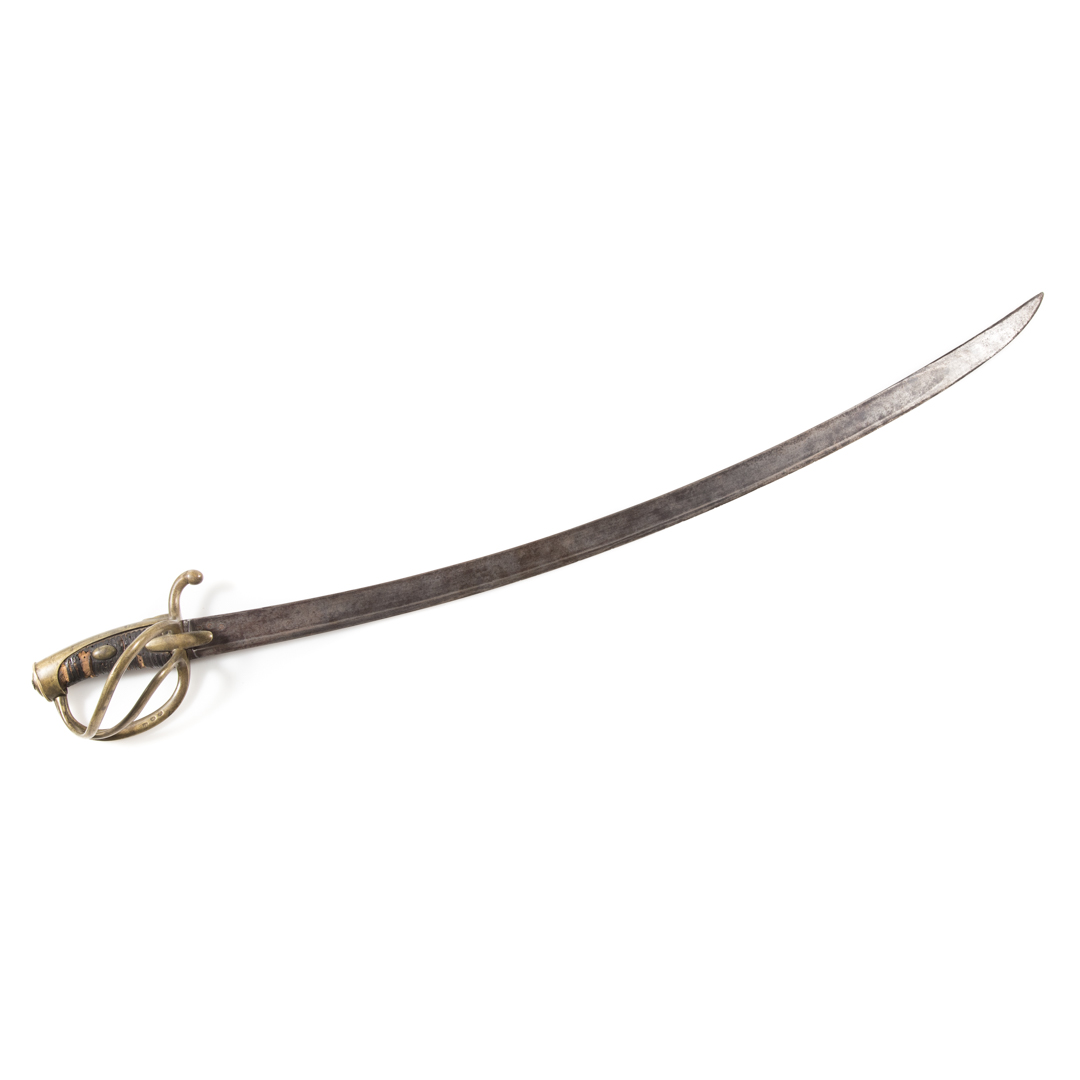 Appraisal: Cavalry sword marked ADK no scabbard