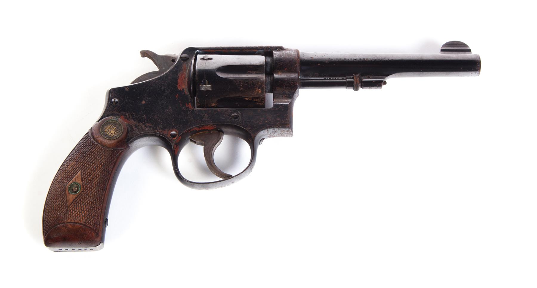 Appraisal: SMITH AND WESSON HAND EJECTOR MODEL OF FOURTH CHANGE Springfield