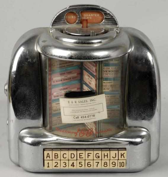 Appraisal: Seeburg Wall-o-Matic Remote Jukebox Selector Description s to s Complete