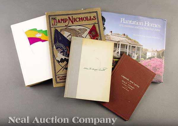 Appraisal: Louisiana and Regional Books a group of books including Historic