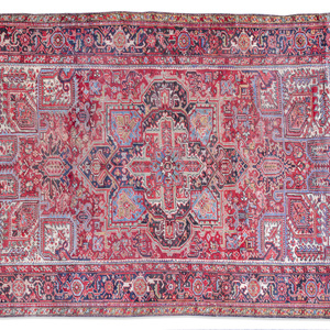 Appraisal: An Heriz Wool Rug TH CENTURY feet inches x feet