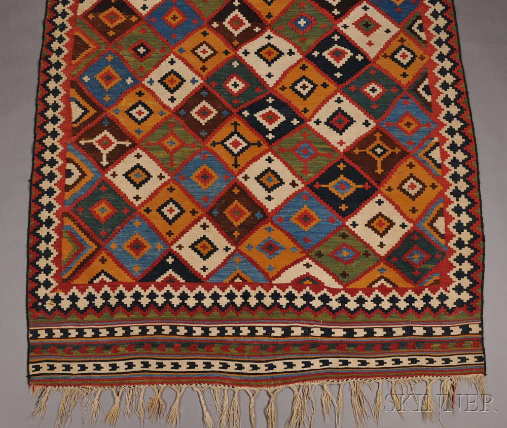 Appraisal: Southwest Persian Kilim th century ft in x ft in