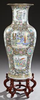 Appraisal: Large Oriental Porcelain Baluster Palace Urn th c with floral