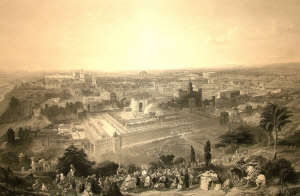 Appraisal: Charles Mottram - - Jerusalem In Her Grandeur A D