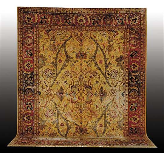 Appraisal: Serapi style carpet ' x '