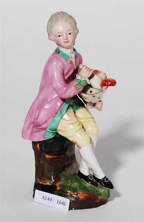 Appraisal: CAVALIER H chst circa Model by Johann Peter Melchior Underglaze