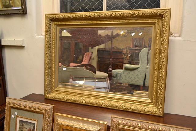 Appraisal: A CLASSIC GILT MIRROR A CLASSIC GILT MIRROR