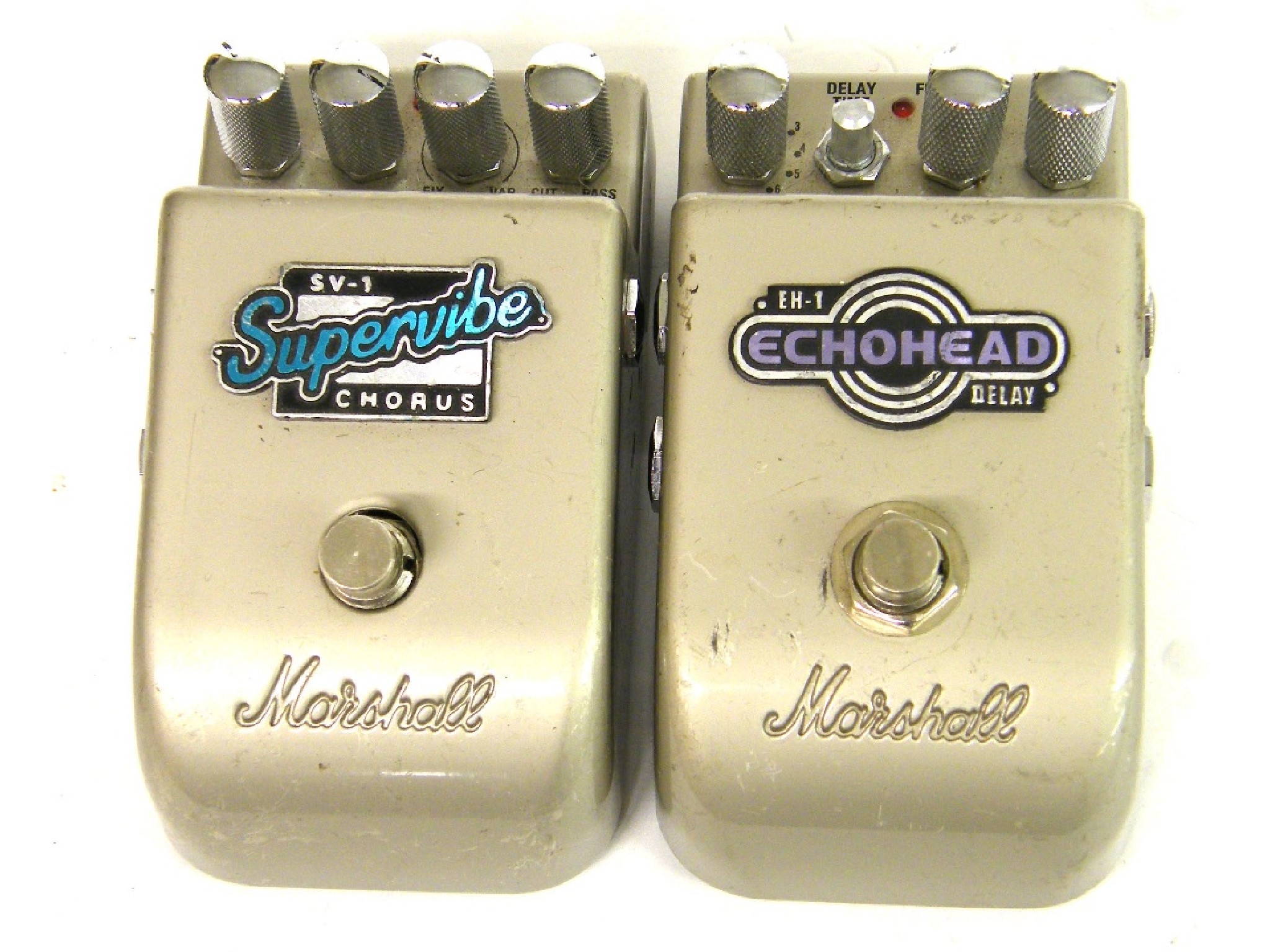 Appraisal: Marshall EH- Echo Head delay guitar pedal together with a