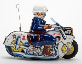 Appraisal: Police Patrol Motorcycle Police Patrol Motorcycle Japan marked with Rabbit