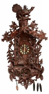 Appraisal: Large Black Forest Musical Cuckoo Wall Clock th Century Swiss