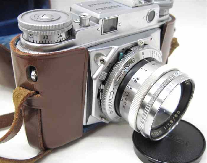 Appraisal: VOIGTLANDER PROMINENT I MM CAMERA AND LENS - Voigtlander Prominent