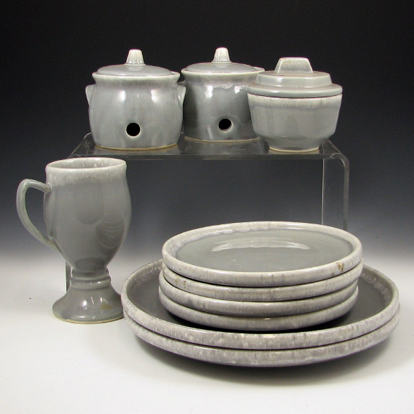 Appraisal: Hull Gray House Garden Kitchen Ware Lot of twenty-two gray