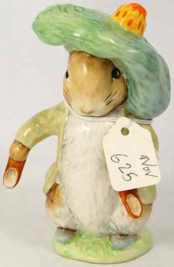 Appraisal: Beswick Beatrix Potter figure Benjamin Bunny BP A ears and