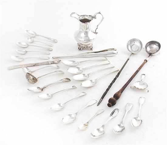 Appraisal: Collection of British sterling th century including English Irish and