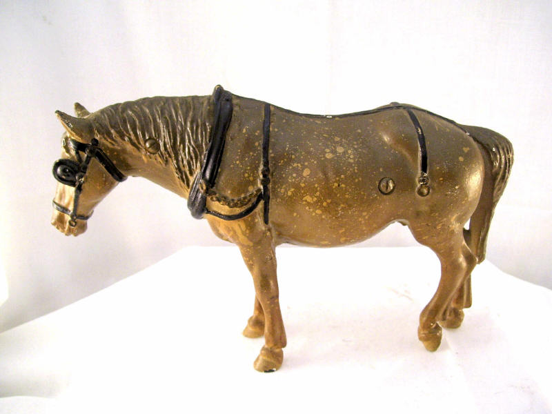 Appraisal: Cast Iron Horse Measures high and long No mark