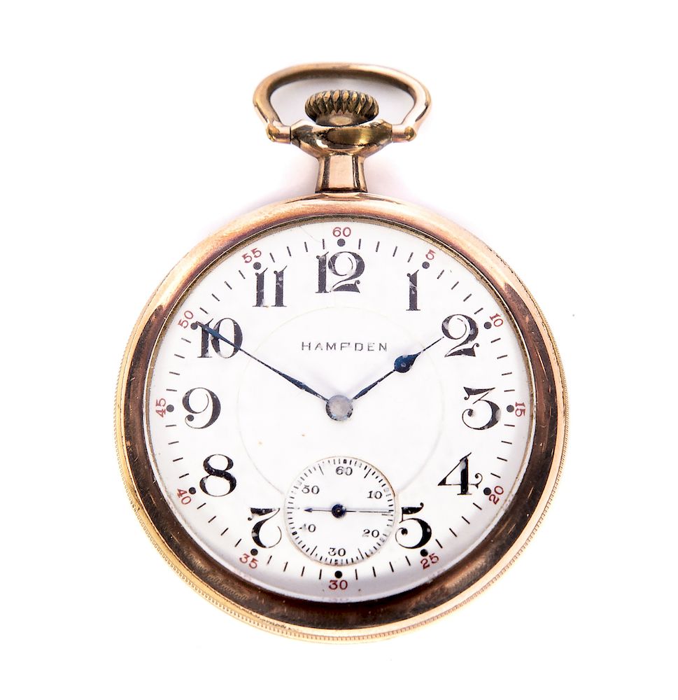 Appraisal: j Hampden Ohioan Pocket watch Good condition with normal wear