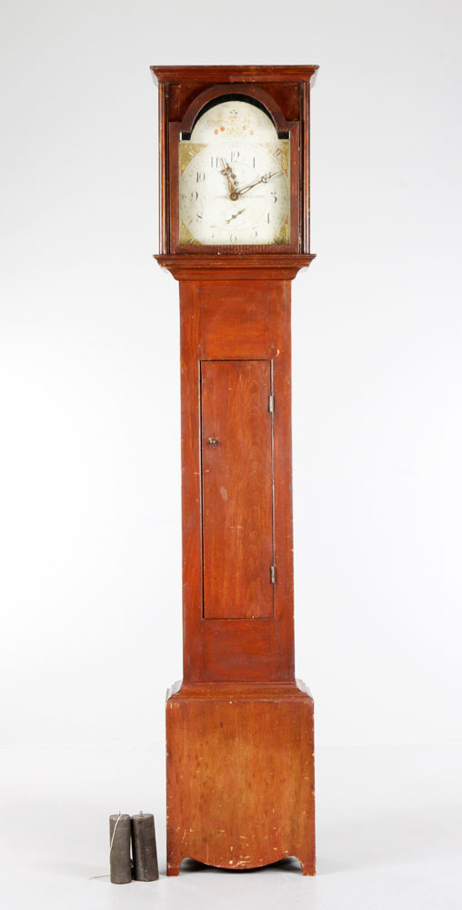 Appraisal: - th C R Whiting Winchester Tall Clock th century