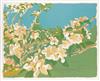 Appraisal: FAIRFIELD PORTER Apple Blossoms I-III Three color lithographs Each x