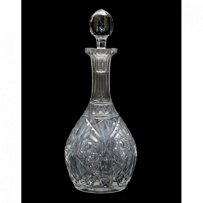 Appraisal: Baccarat Crystal Decanter with etched mark to base in Antiques