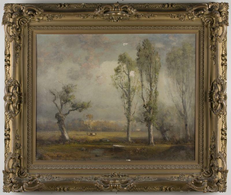 Appraisal: Douglas Arthur Teed MI - Eventide oil on canvas signed