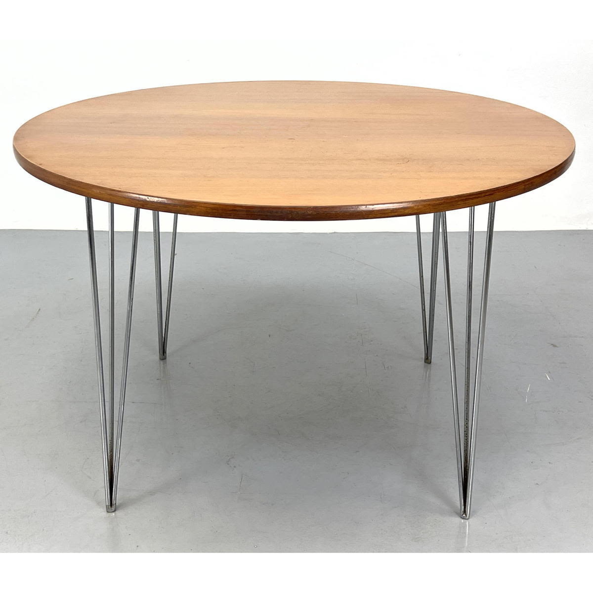 Appraisal: Hans Brattrud Scandia Danish Modern Teak Dining Table Dimensions H