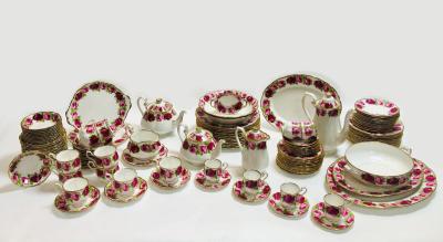 Appraisal: A large collection of Royal Albert Old English Rose to