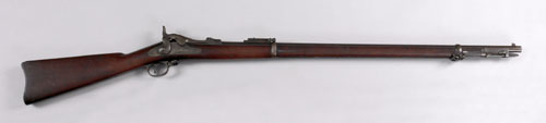 Appraisal: Model U S Springfield trapdoor rifle - caliber SN round