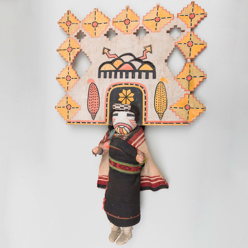 Appraisal: Polik Mana Hopi Katsina or Pohoquaptewa 'Shalako Maiden' x in