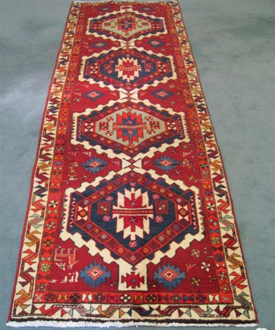 Appraisal: Persian Hamadan Runner ' x '