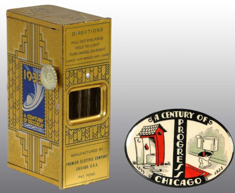 Appraisal: Lot of Chicago World's Fair Pieces Description Includes one pocket