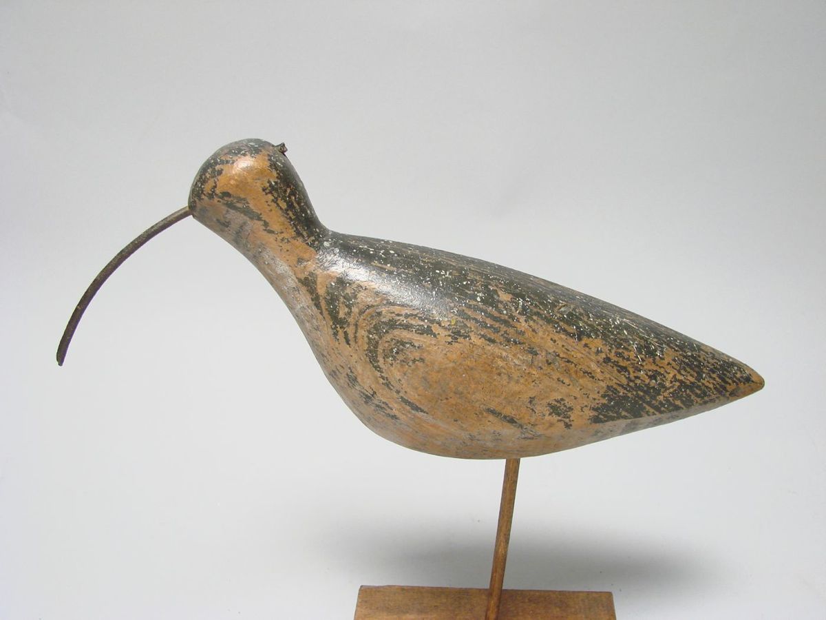 Appraisal: CURLEW DECOY From the southern coast of New Jersey Original