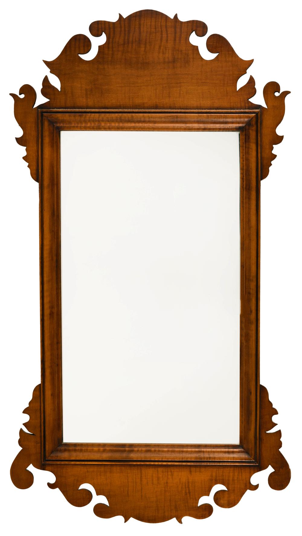 Appraisal: ELDRED WHEELER CHIPPENDALE-STYLE MIRROR MASSACHUSETTS TH CENTURY X ELDRED WHEELER