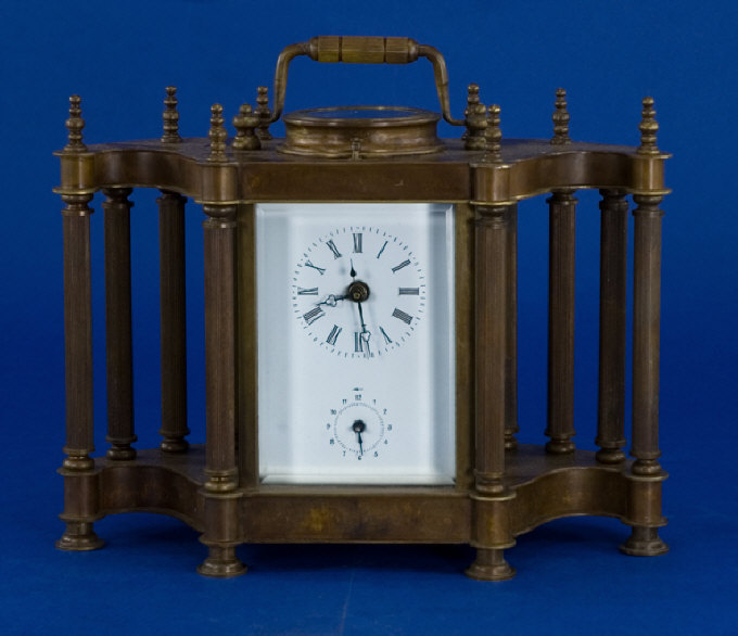 Appraisal: Art Deco Striking Mantle Clock Westminster Chime With Chrome Fittings