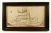 Appraisal: CALLIGRAPHY - Two Dogs Harrying a Stag unsigned ca s