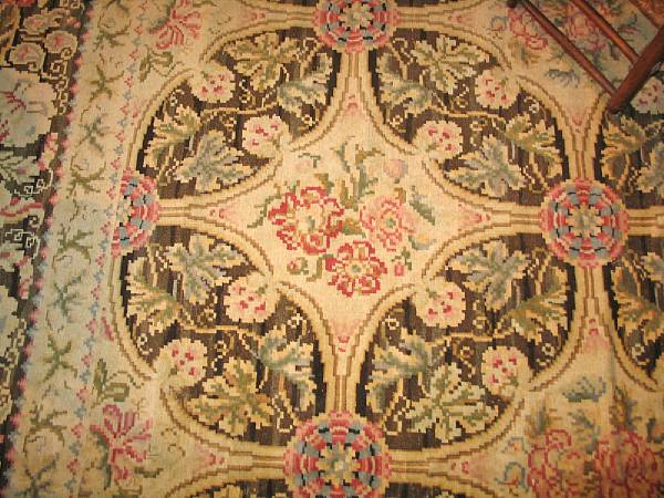 Appraisal: A Pile Bessarabian carpet Moldovia size approximately ft x ft